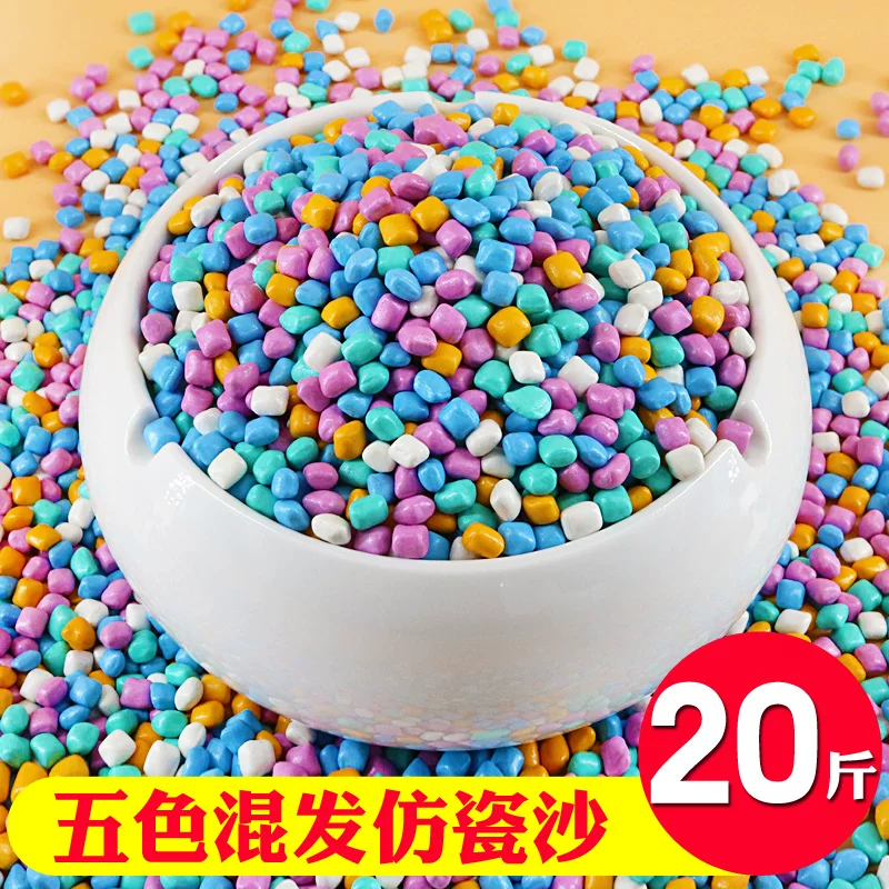 Toy, porcelain sand playing with sand for amusement parks