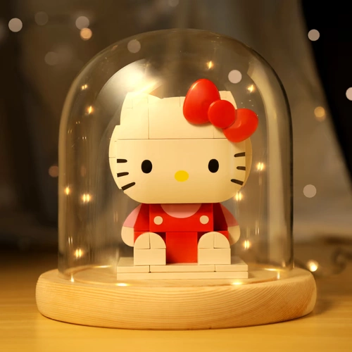 Sanrio, фигурка, рождественский детский конструктор, подарок на день рождения