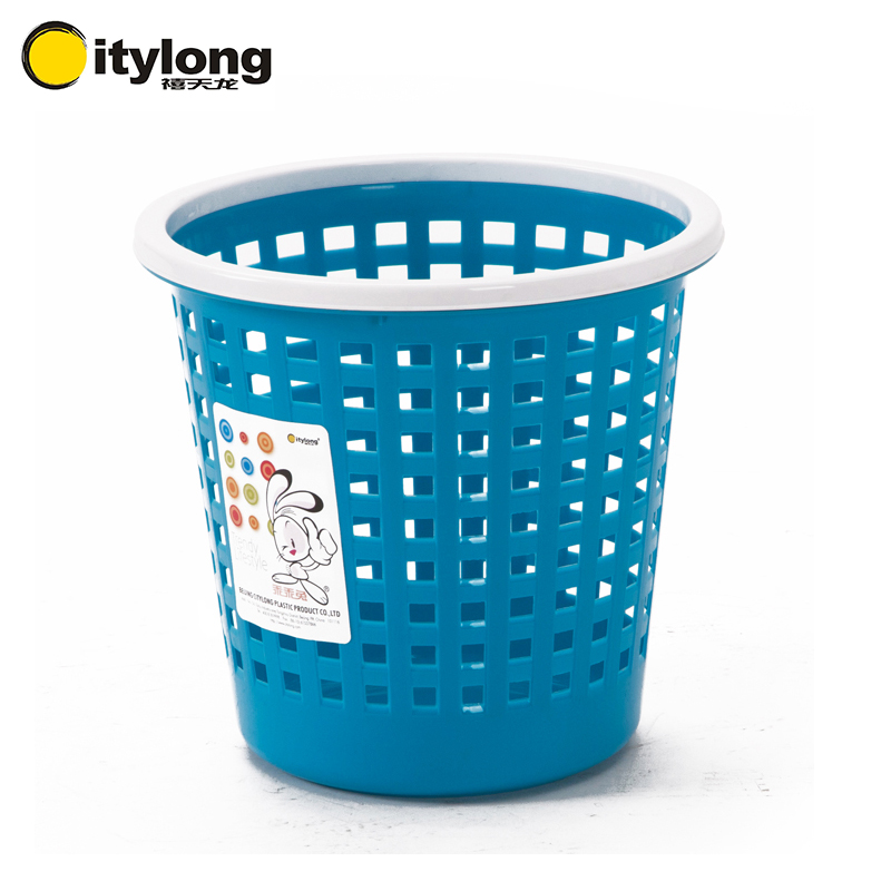 Juli Dragon Waste Bucket Household Color Trash Basket Household Toilet Backet Living Room Bedroom Office Waste Case