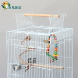 Роскошная плоская плоская -металлический металл большой попугайная клетка птичья клетка вилла Xuanfeng размножающаяся клетка рамка большой горизонтальный шелк