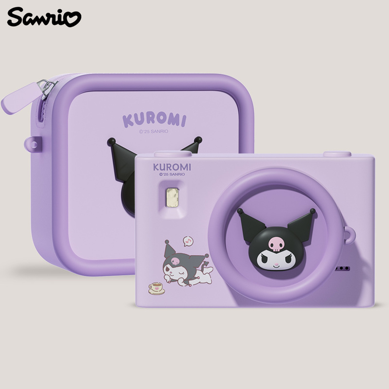 Sanrio Children's Digital Camera That Can Take Pictures, Kuromi Retro Ccd Student Party Toy, Girl Gift V2
