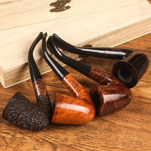 Ковша рога Shikinmu Работайте вместе с ручной фильтрацией дыма, ведром сигарет, во рту натурального каучука, сухим ковшом, средним числом