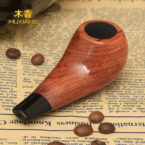 Muxianghuan Gear Деревянный дым ведро Ji Bidi куриные ножки ковша короткая ручка держателя сигарет 3 -миллиметровый элемент фильтра творческий деревянный ковш