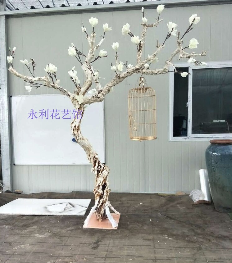 Simulation of Yushan tree branches dry branches trunks branches to decorate white twigs tree stem emulation branches-Taobao