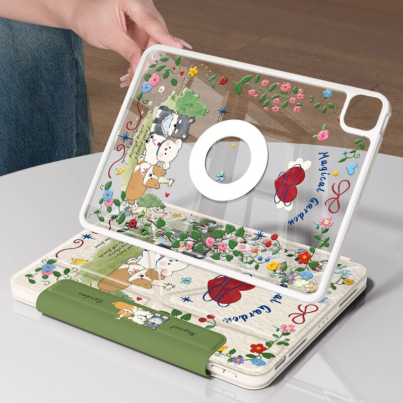 Japanese Demiu Protective Case for iPad Air 8, Air 4/5, Magnetic Detachable, with Pen Slot, Apple Tablet iPad 11 Protective Case, Pro 11-Inch, 10Th Generation, 9Th Generation, Mini Full-Cover Shockproof Case Japanese Demiu Protective Case for iPad Air 8, Air 4/5, Magnetic Detachable, with Pen Slot, Apple Tablet iPad 11 Protective Case, Pro 11-Inch, 10Th Generation, 9Th Generation, Mini Full-Cover Shockproof Case