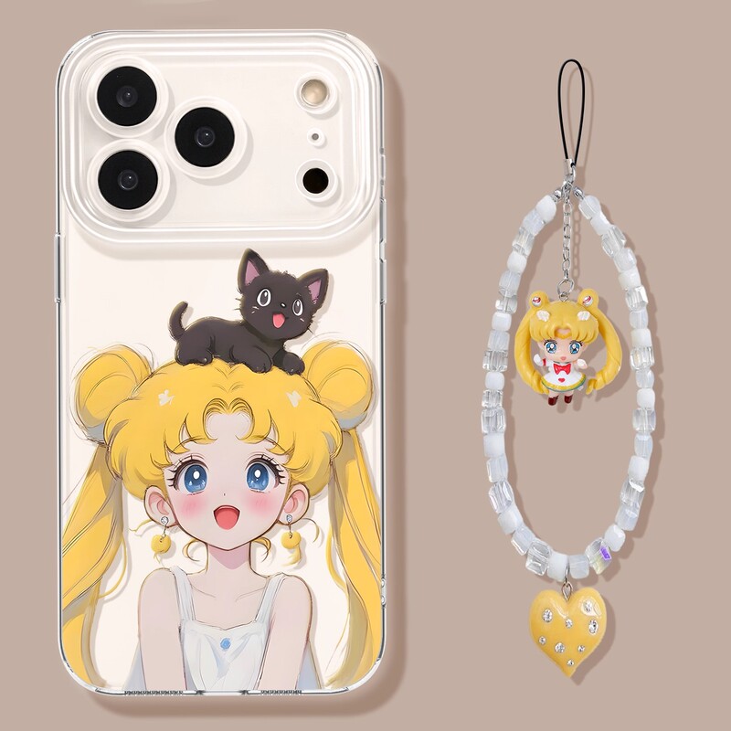 Japanese Demiu Phone Case for Apple 17 Pro, New iPhone 17, 16, Unique and Beautiful for Girls, 15, Unique and Stylish, 16 Pro Max, Niche Style, 16 Pro Case for Women, 13 Pro Max Transparent, 14 Cute