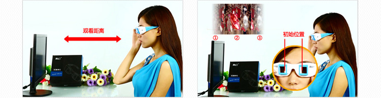 giá tivi samsung 50 inch Định dạng trái và phải kính 3d HD gửi mắt đỏ và xanh mắt trái và phải máy tính lập thể TV máy chiếu điện thoại di động về nhà - TV tivi 65 inch