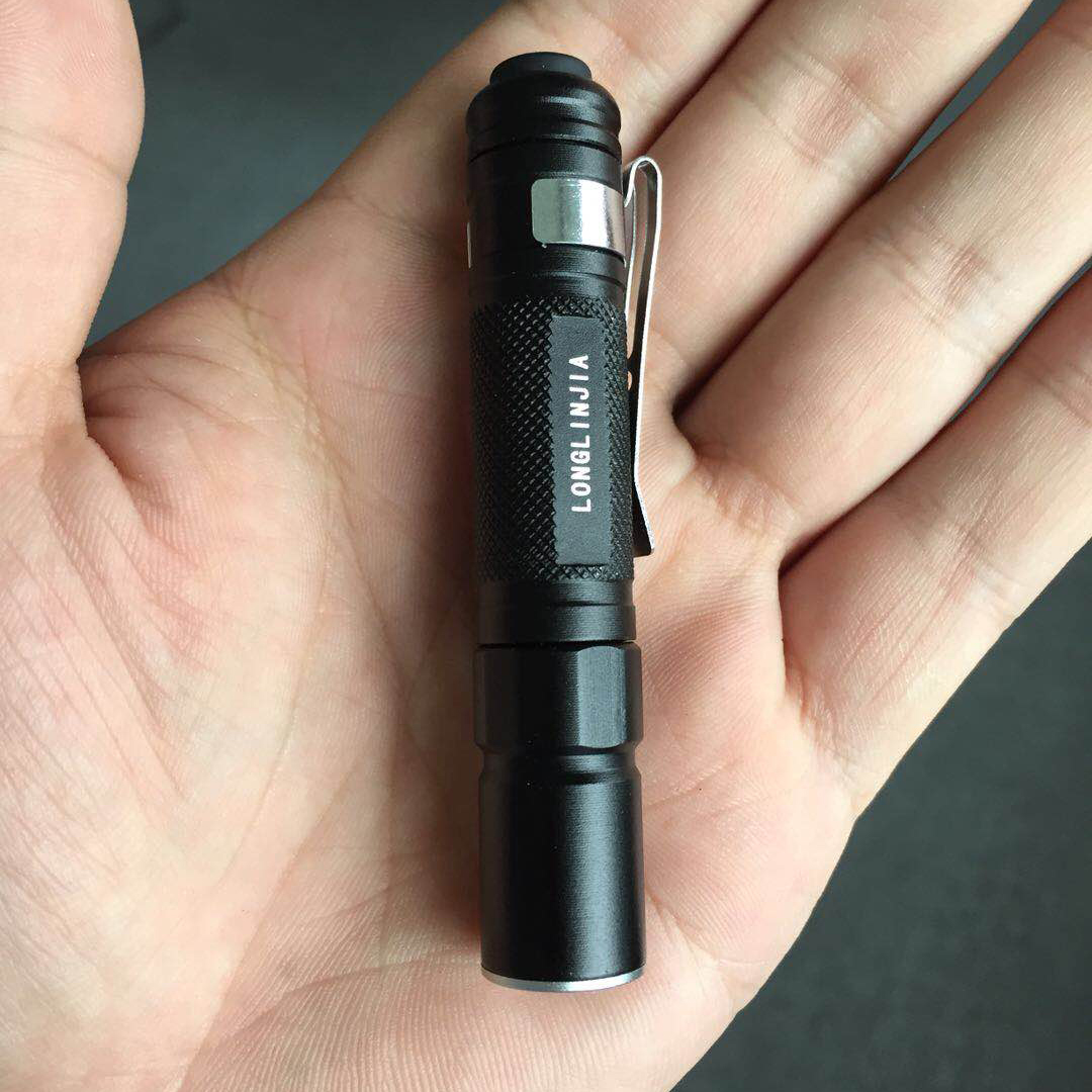 Dragon scale armor aluminum alloy mini strong light flashlight self-driving outdoor hiking camping inspection daily durable super bright light