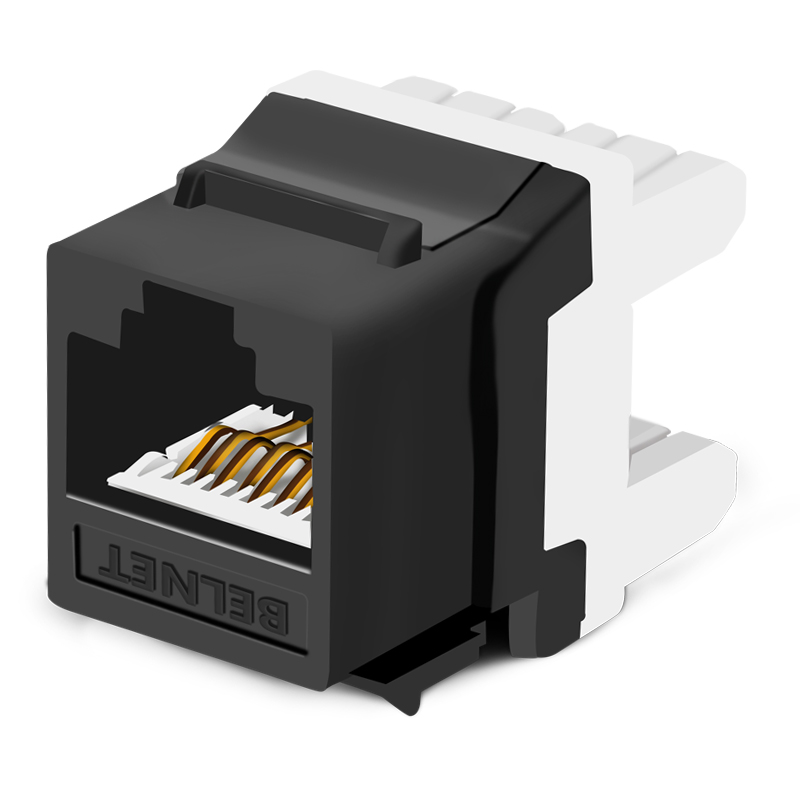 BELNET 100 nattem Cat6 ultra six types of non-shielded Internet module RJ45 Computer information socket one thousand trillion Module