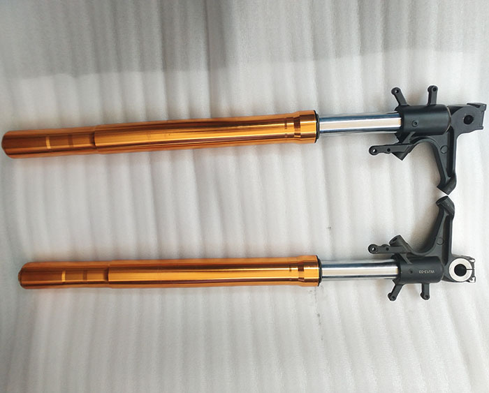 Golden Eagle sky xe thể thao sửa đổi ngã ba trước Golden Eagle sky sport sport nghịch đảo giảm xóc trước xe thể thao giảm xóc trước - Xe máy Bumpers giảm xóc sau xe máy