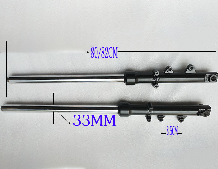 Đường đua Xinling Zhongxing Horizon Giảm xóc trước xe máy Jinjie 150-JD31 Giảm xóc trước xe thể thao giảm xóc trước xe máy airblade
