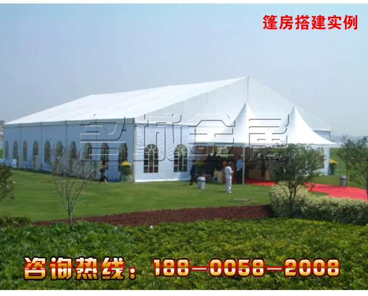 Hoạt động lều ngoài trời lớn đám cưới lều nhôm lưu trữ lều thép lều tùy chỉnh nhà máy trực tiếp - Lều / mái hiên / phụ kiện lều
