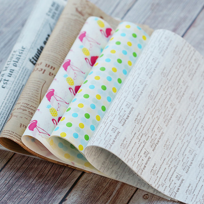 三明治汉堡包装纸餐盘吸油纸