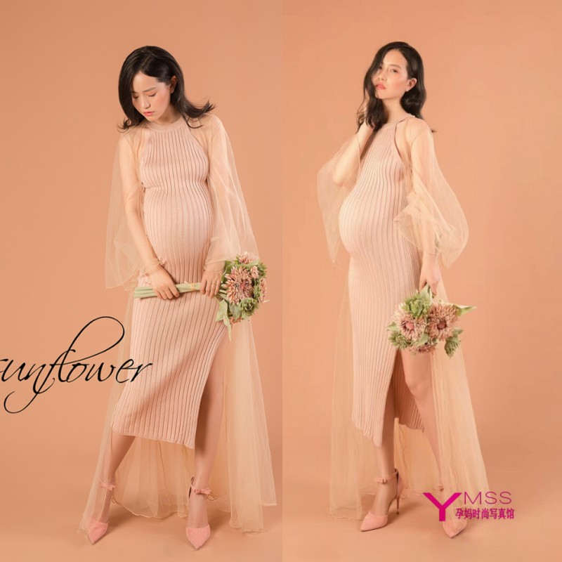 Photo Gallery Pregnant Woman Photos Clothing New Pregnant Woman Big Belly Mommy Photo Sweater Fashion Sexy Meritocracy Photography-Taobao