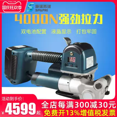 (Shunfeng free of special tickets) Shipai DD19A portable electric baler PET plastic steel belt pp tape automatic packaging and welding hot melt strapping machine