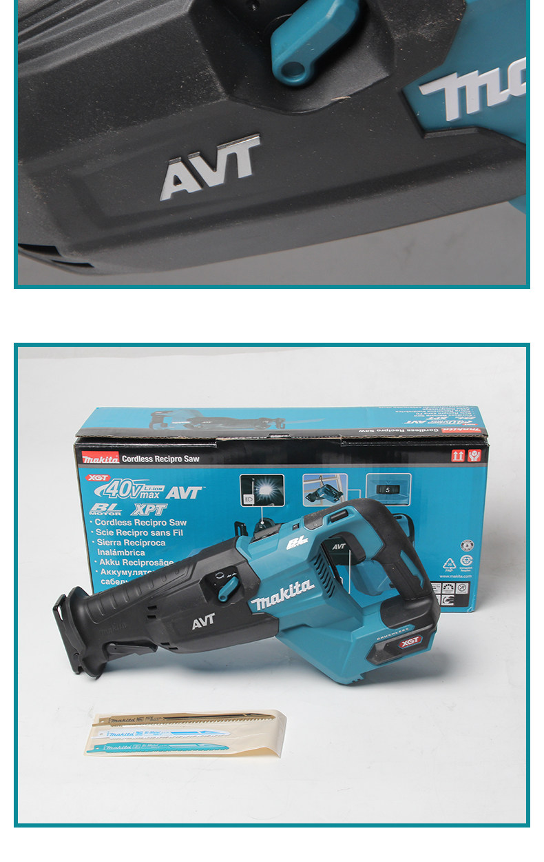 Пила сабельная 日本牧田jr002锂电往复锯40v无刷充电马刀锯多功能手持锯片减震