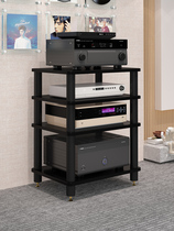 Amplifier rack cabinet audio speaker shock absorber bracket removable CD amplifier audio and video equipment metal tripod