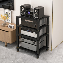 Amplifier rack cabinet audio speaker shock absorber bracket removable CD amplifier audio and video equipment metal tripod