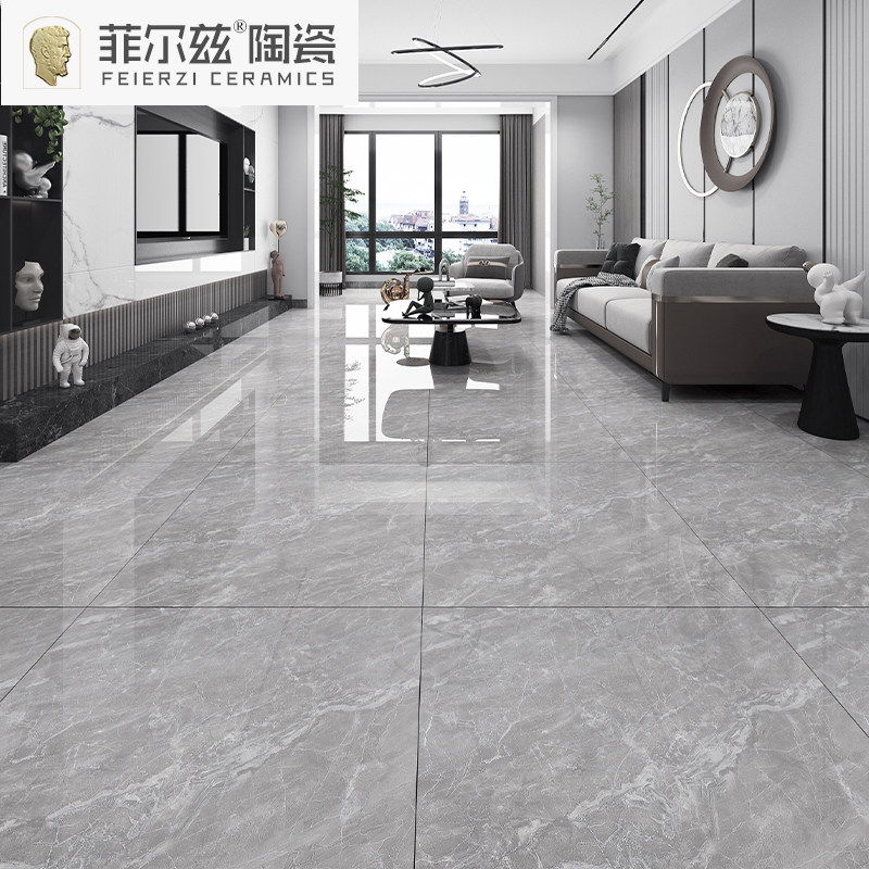 Guangdong Foshan tile 800x800 living room negative ion whole body marble simple bedroom non-slip wear-resistant floor tile