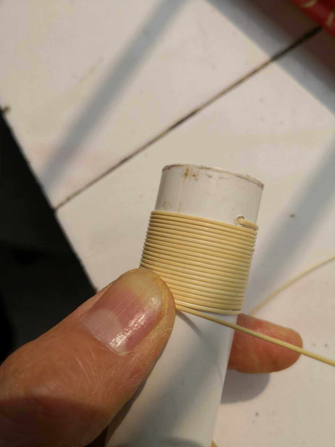 Vines curvy wire rattan cane flute scale 8 Shino flute anti-crack decoration special 0 9MM