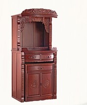 Shrine Buddha cabinet set Fine curved cabinet set 81 88 108 cm