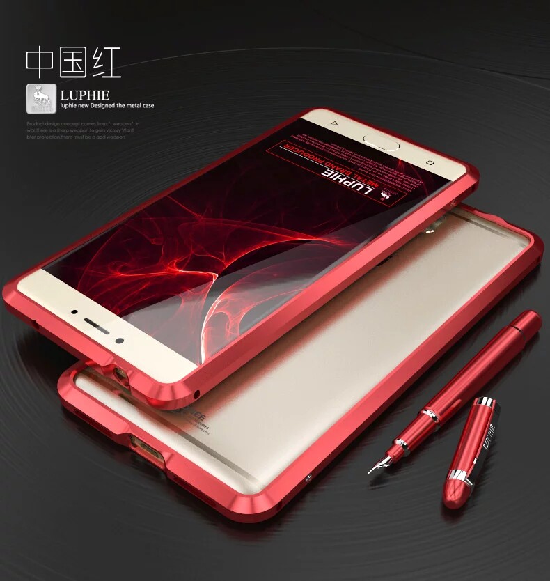 Luphie Blade Sword Slim Light Aluminum Bumper Metal Shell Case for Gionee M6 Plus & Gionee M6