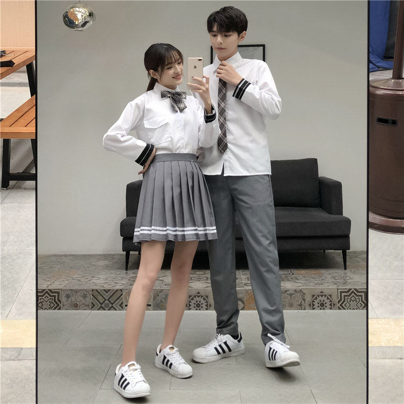 British Clothing College Fenghan Edition Junior High School Uniform JK Uniform Games Performance Clothing Clothes