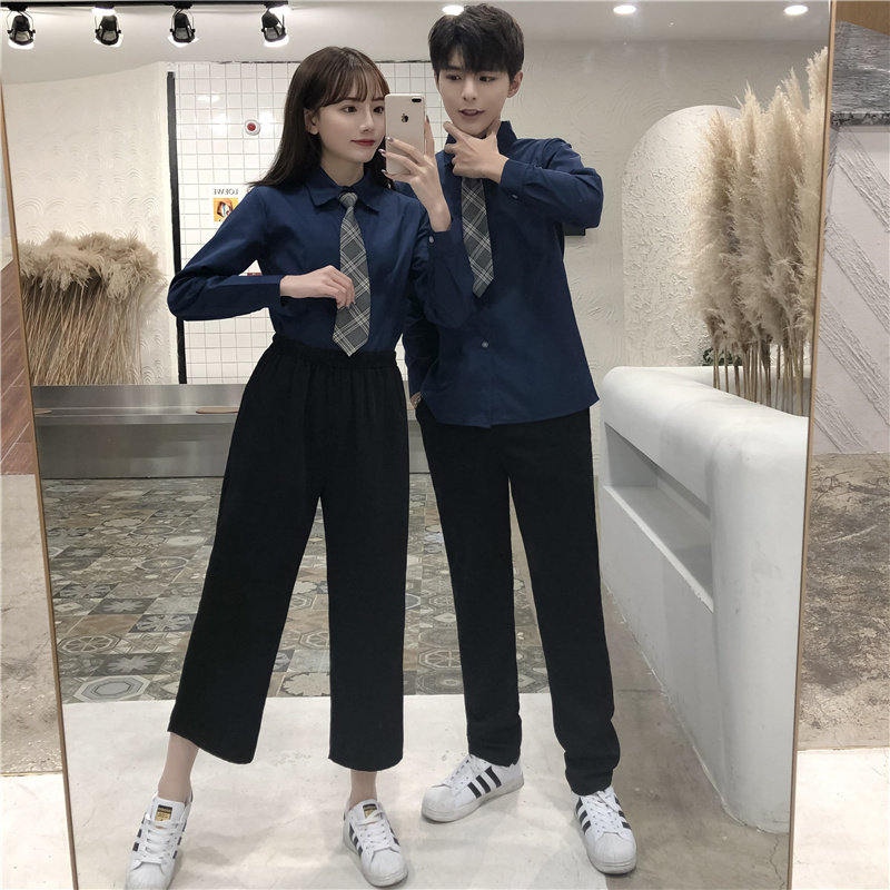 British Wind School Clothing Games Set Choral Uniform High School Student Han Edition College Fast Clothing Shirt