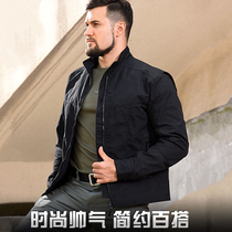 Executive tactical jacket mens jacket youthful and handsome special forces military fan training uniform assassin casual top mens clothing