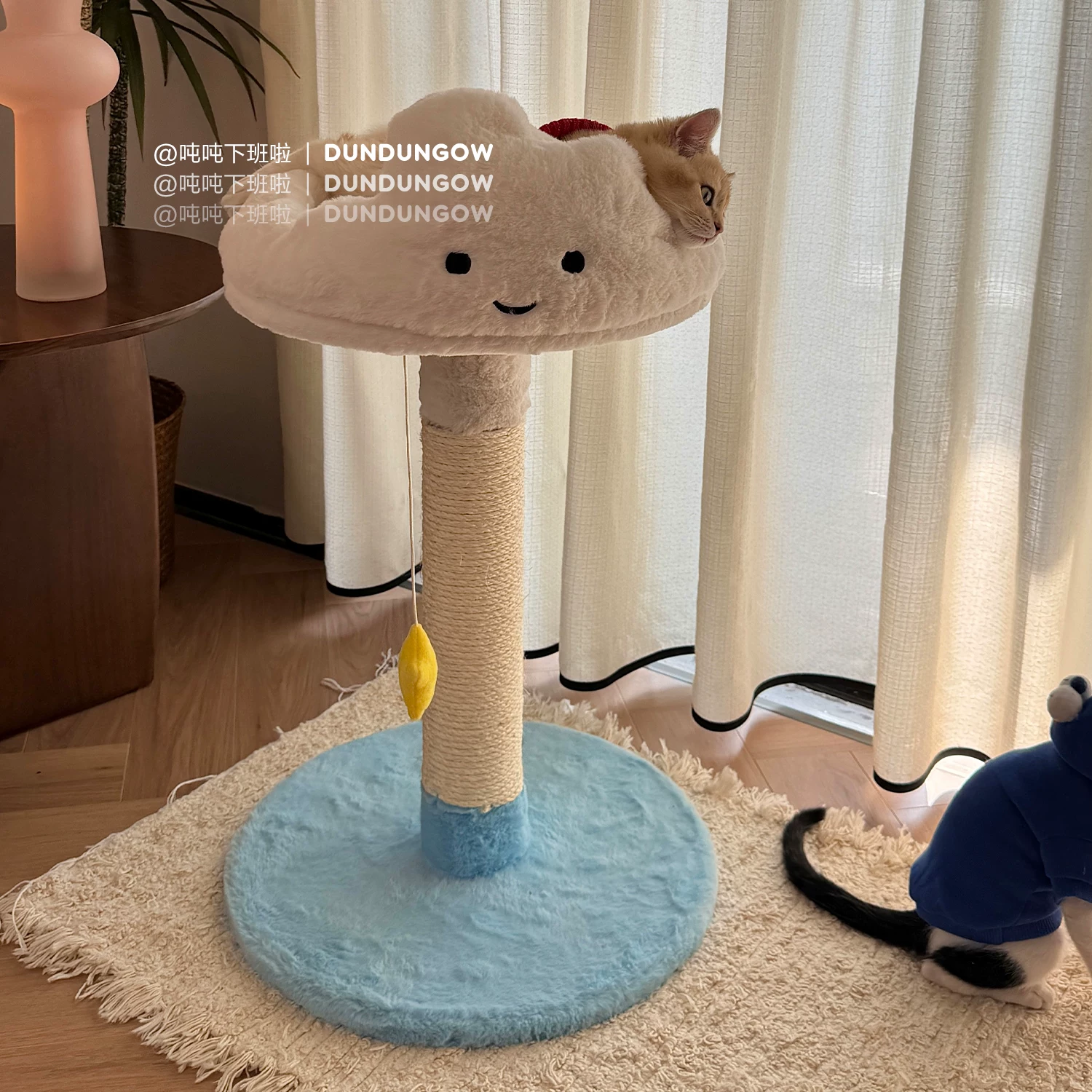 Дундун Юн Дуо Кошка Лазания Резка U-образный отдых Тайваньская кошка мята игрушка Облачная кошка Западная хватательная кошка