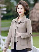 Осенняя куртка для матери, модный плащ, осенний топ, коллекция 2023, 40 лет, для среднего возраста, в западном стиле