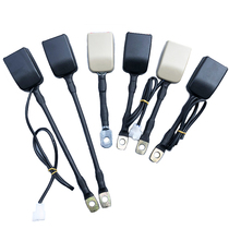 Car seat belt piece head universal accessories extension device Buckle Head extension joint dual-purpose safety belt socket