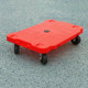 Splicable mobile silent wheel flat car 42*29cm small platform pulley can hold 40*30cm storage box