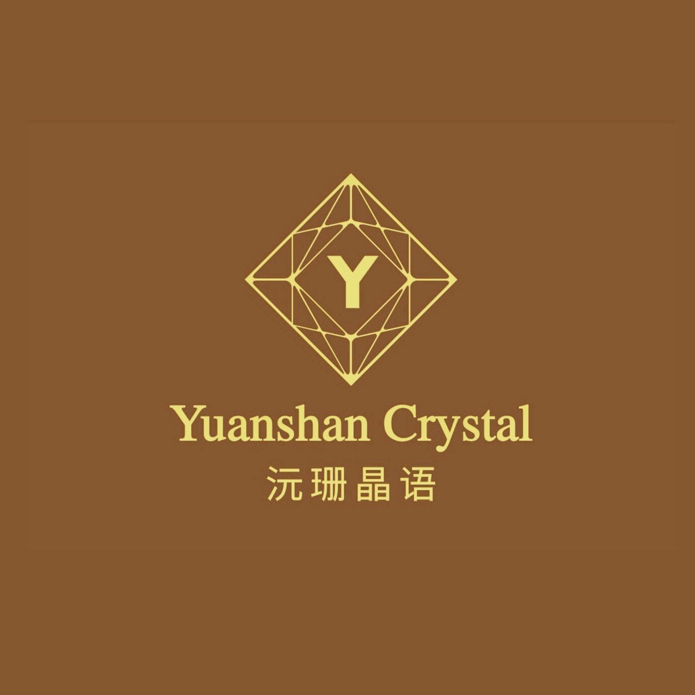 沅珊晶语原创水晶设计的LOGO