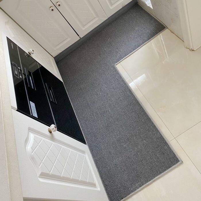 Kitchen Ground Mat Strip Non-slip Water Absorbent Oil & Oil Home Carpets Foot foot Entrance Doorway Rectangular Mat cut