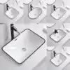 Taichung basin Semi-embedded washbasin Semi-inlaid washbasin Nordic Black line Powder room Small size household