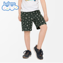 Second kill Benni Road childrens clothing summer leisure boy foreign pants shorts wear loose cotton middle and big children