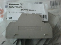 ZAP TW ZDK2 5 weidmiller shrapnel double-layer terminal baffle Mark Holder 167473