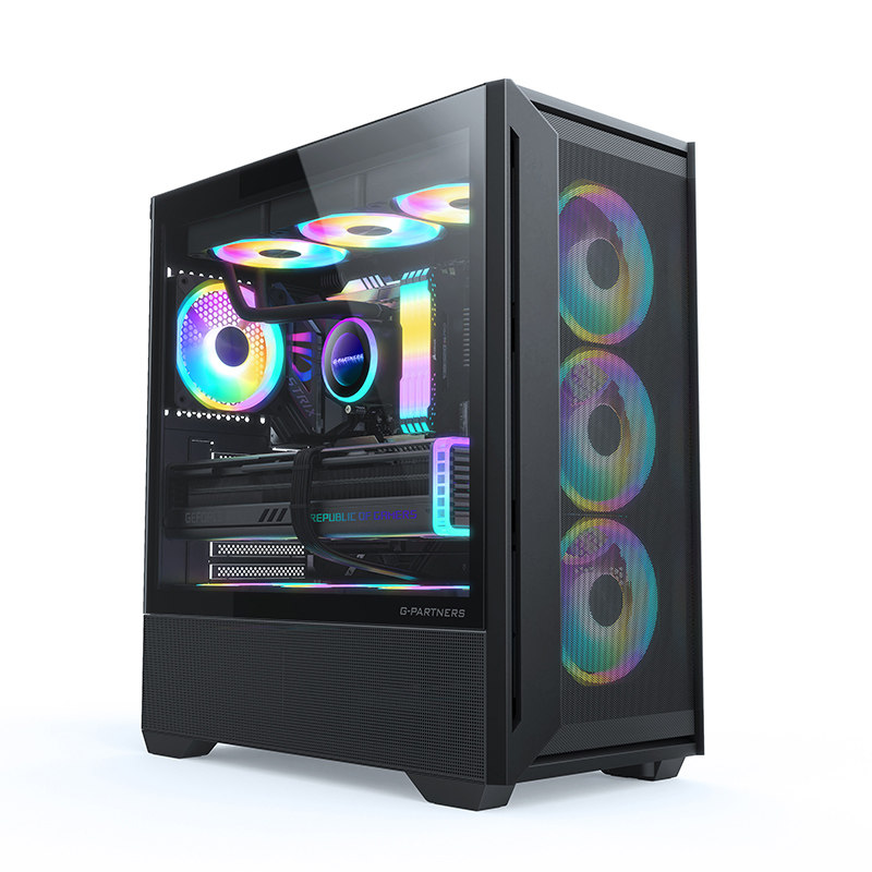 [2025 New Model]Desktop Computer Host Core I9 14900Kf/Rtx4060 High-Performance Water-Cooled Gaming Home Gaming Pc Genuine Deepseek Local Deployment