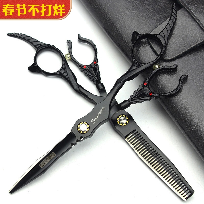 Sharontis Hair Salon Hairdressing Scissors Set 6 Inch Barber Shop Professional Hair Cutting Scissors Hair Stylist Exclusive