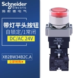 Schneider с выключателем кнопки Light на самозаключение 24 В 1 Changzen ZB2-BZ21C 220V Зеленый, красный и белый