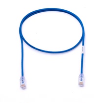 Panduit has a wide range of six types of non-shielded jumps blue 28AWG ultra fine 6A million megabit finished product line 12 3 5 m