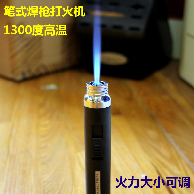 Household portable welding gun fast hand with the same written test shape high temperature small welding gun lighter inflatable lighter