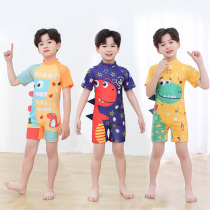 Childrens swimsuit one-piece boy baby toddler Summer sun speed dry swimsuit CUHK Tong Children spa swimsuit