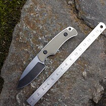 Necklace Carry-on Small Straight Cutter Camping High Hardness For Raw Knife Multifunctional Outdoor EDC Small Knife