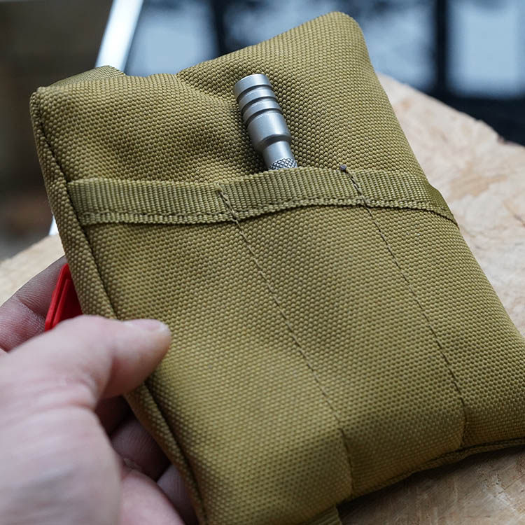 Outdoor EDC PSK mini - pack small bag anti - thrust water wear - resistant small toolkit to contain bag debris nylon