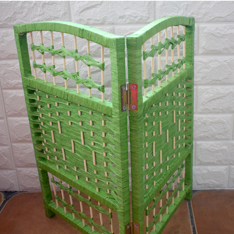 Thấp carbon bảo vệ môi trường màn hình nhỏ Màn hình mẫu giáo phân vùng hiên nhà Phân vùng thú cưng Màn hình trẻ em Hàng rào - Màn hình / Cửa sổ vách cầu thang gỗ đẹp