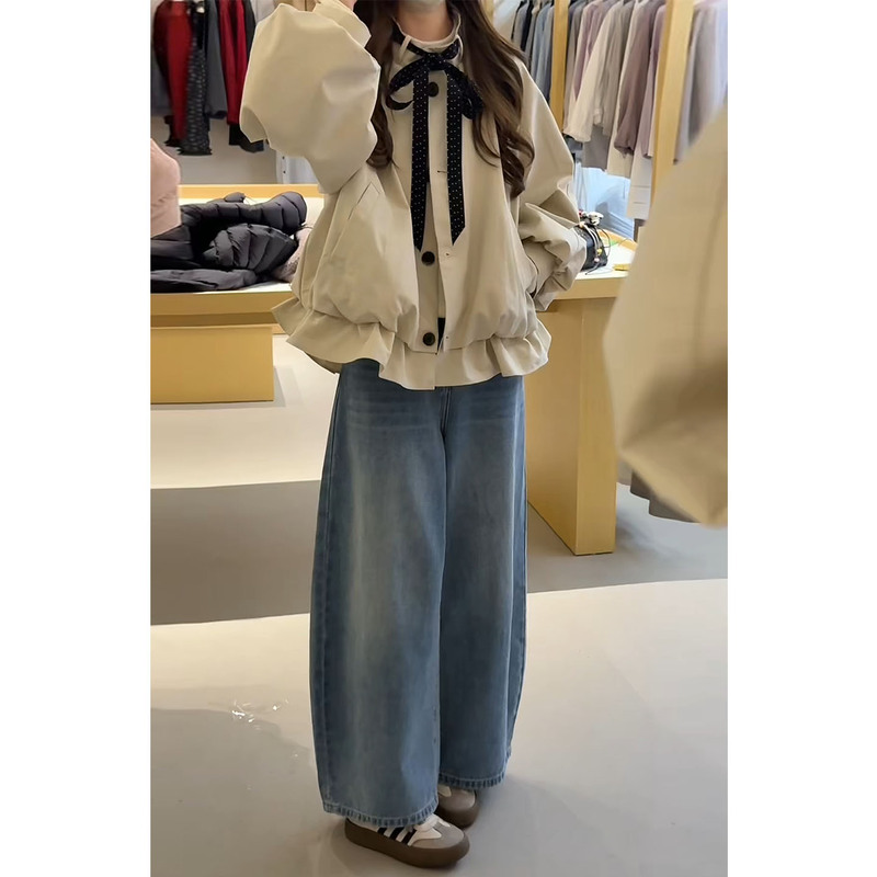 British Style Spring New Arrival Ruffled Jacket for Petite Women, Super Hot and Beautiful Short Top This Year