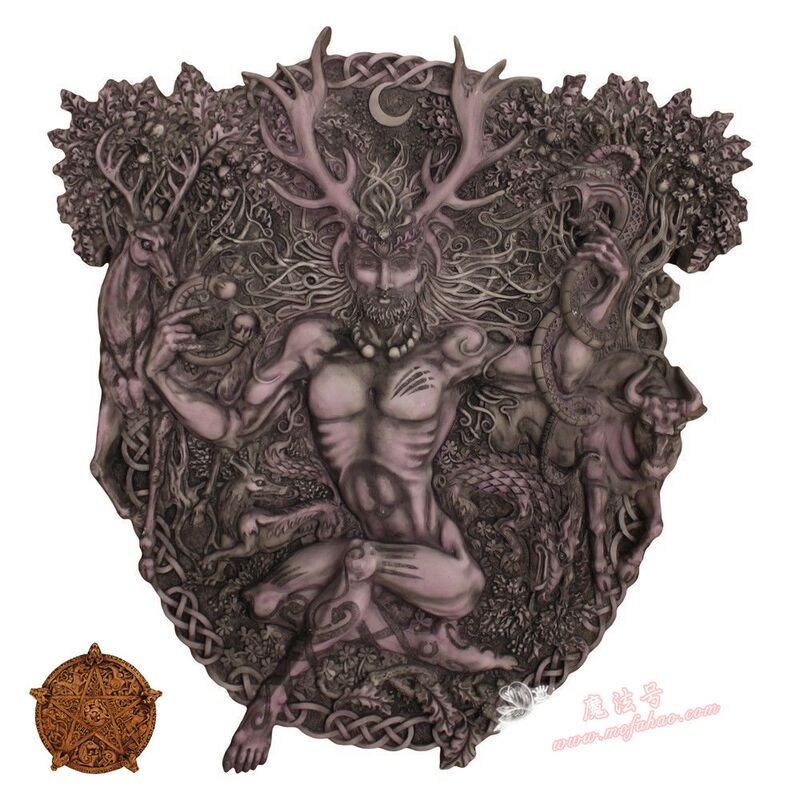 *美国进口 WICCA魔法巫品 角神Cernunnos挂件 图 1