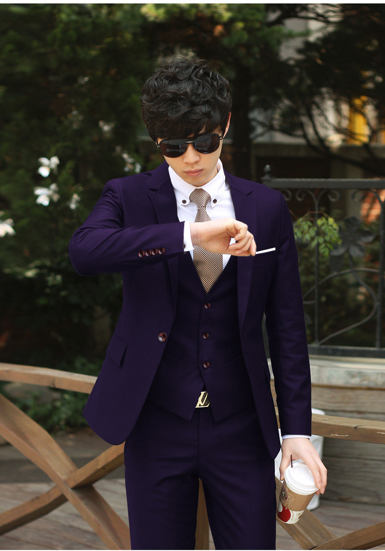 Costume homme en laine pour Quatre saisons - Ref 1549417 Image 32